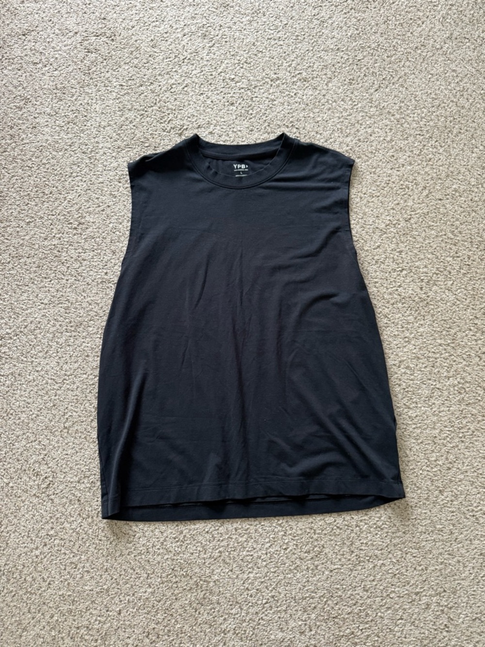 Abercrombie & Fitch Black Sleeveless Tank Top